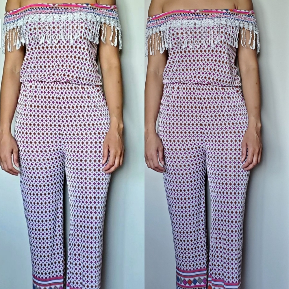 Off the shoulder Jumpsuit - Picture 7 of 7